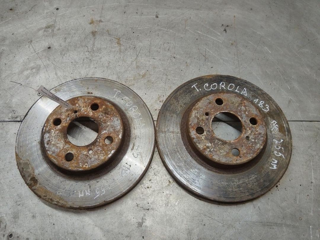 Диск тормозной передний 81FE4S Toyota Corolla - Фото 1