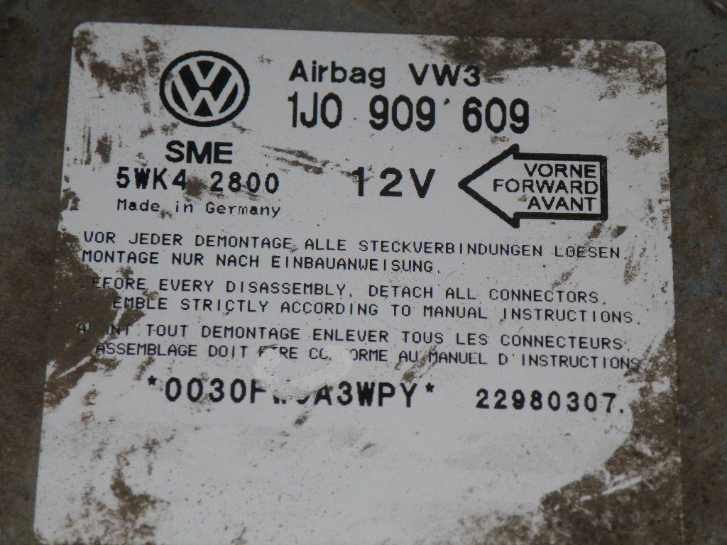 Блок AirBag W5F6Q2 Volkswagen Golf - Фото 3