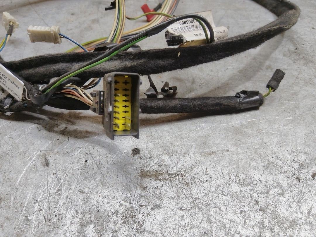 Проводка крышки багажника BO898N Peugeot 206 купить в магазине запчастей бу