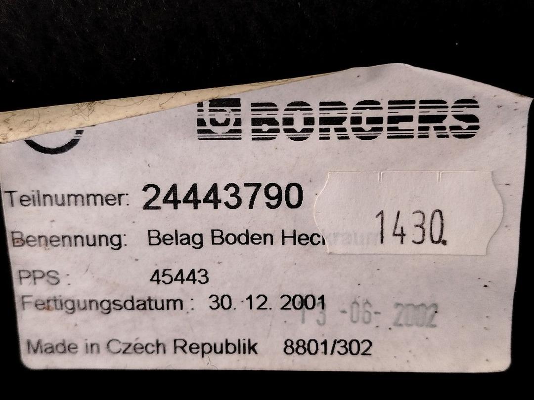 Ковер багажника 4PF7HH Opel Vectra - Фото 5