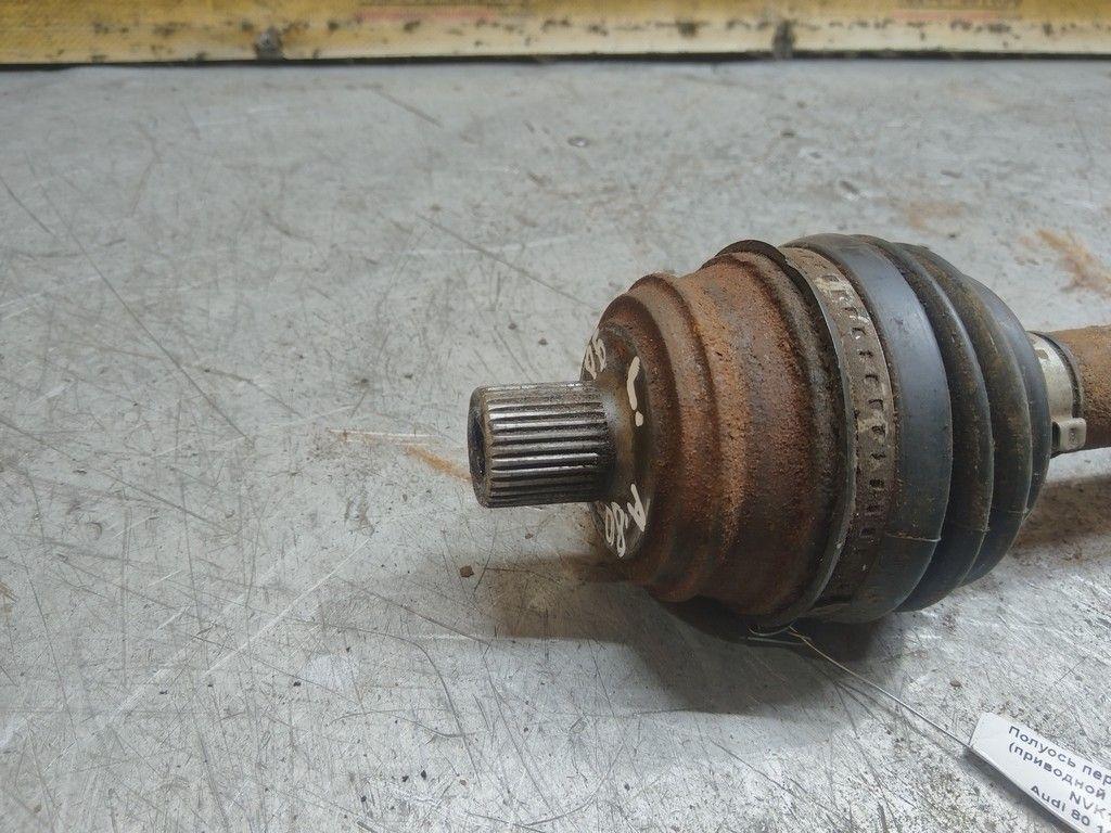 Полуось передняя левая (приводной вал, ШРУС) NVK1UQ Audi 80 - Фото 2