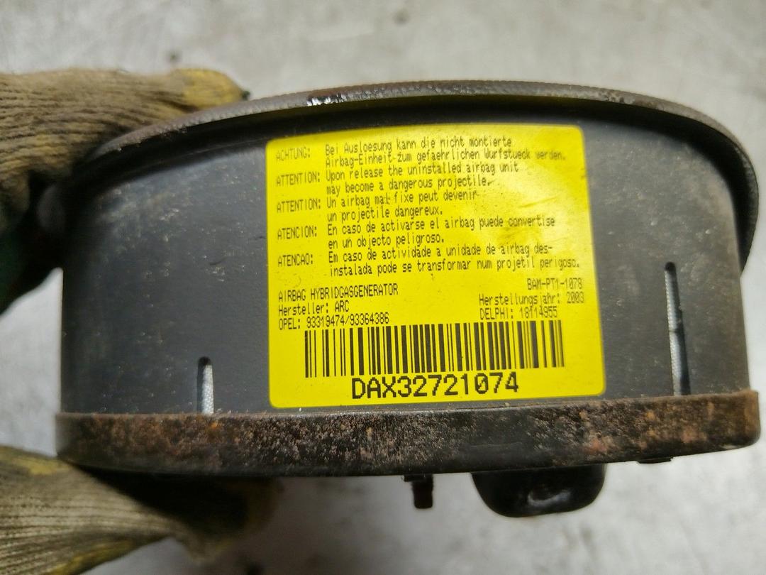 Подушка безопасности водителя DC5227 Opel Meriva - Фото 6