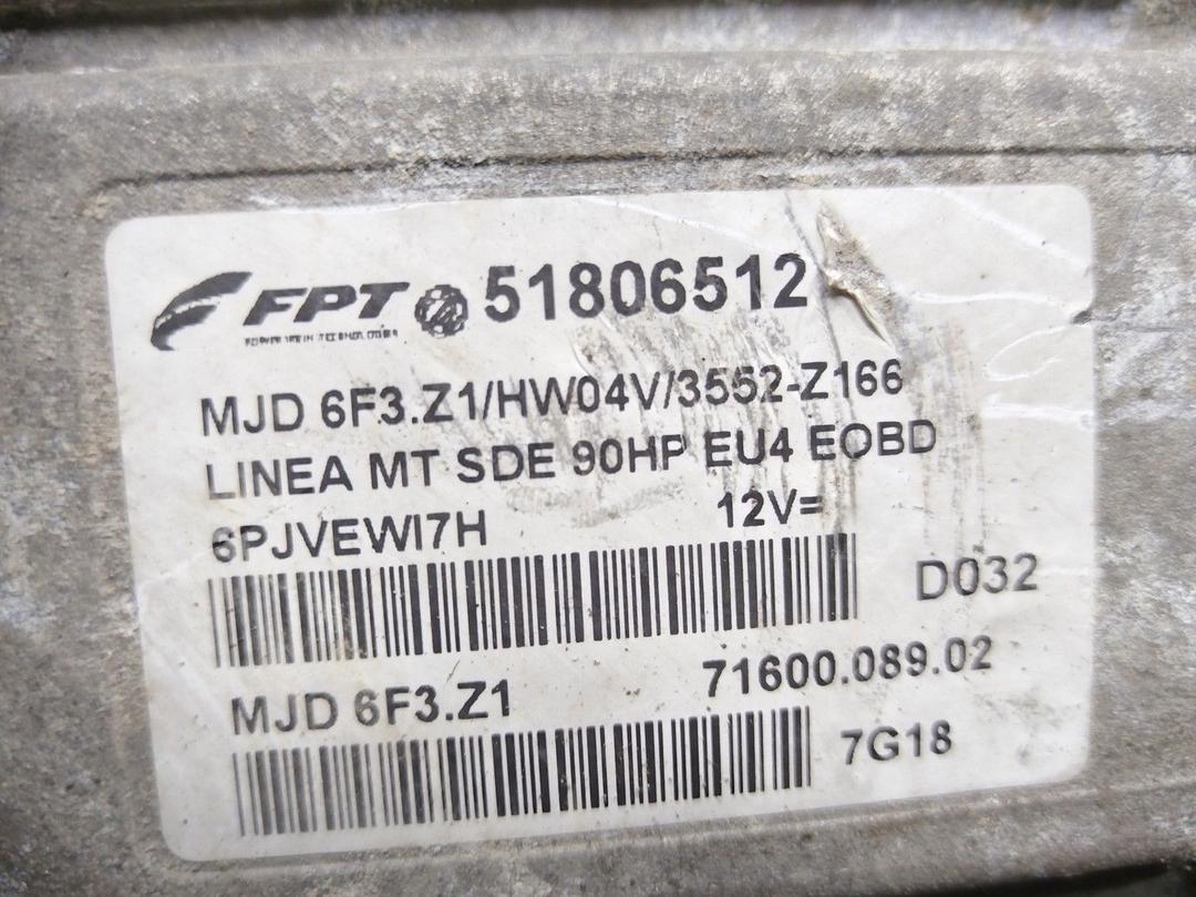 Блок управления двигателем 9HXSSB Fiat Linea - Фото 5