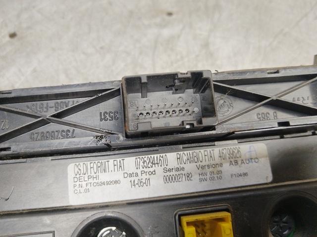 Блок управления печки/климат-контроля ZRW5YY Alfa Romeo 147 купить в магазине запчастей бу