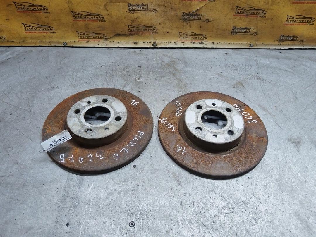 Диск тормозной передний XRXQN5 Fiat Punto купить в магазине запчастей бу