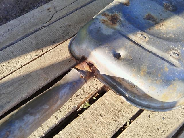 Глушитель HHYHXC Renault Grand Scenic купить в магазине запчастей бу