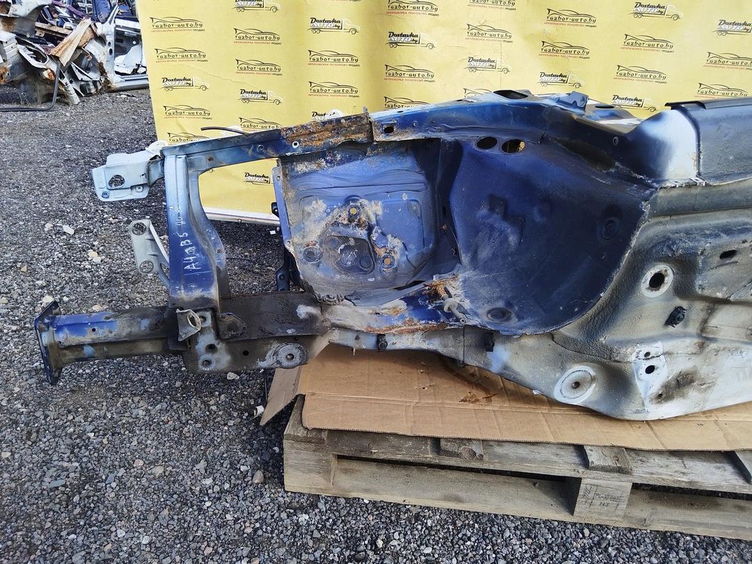 Лонжерон левый 5R90UY Audi A4 - Фото 4