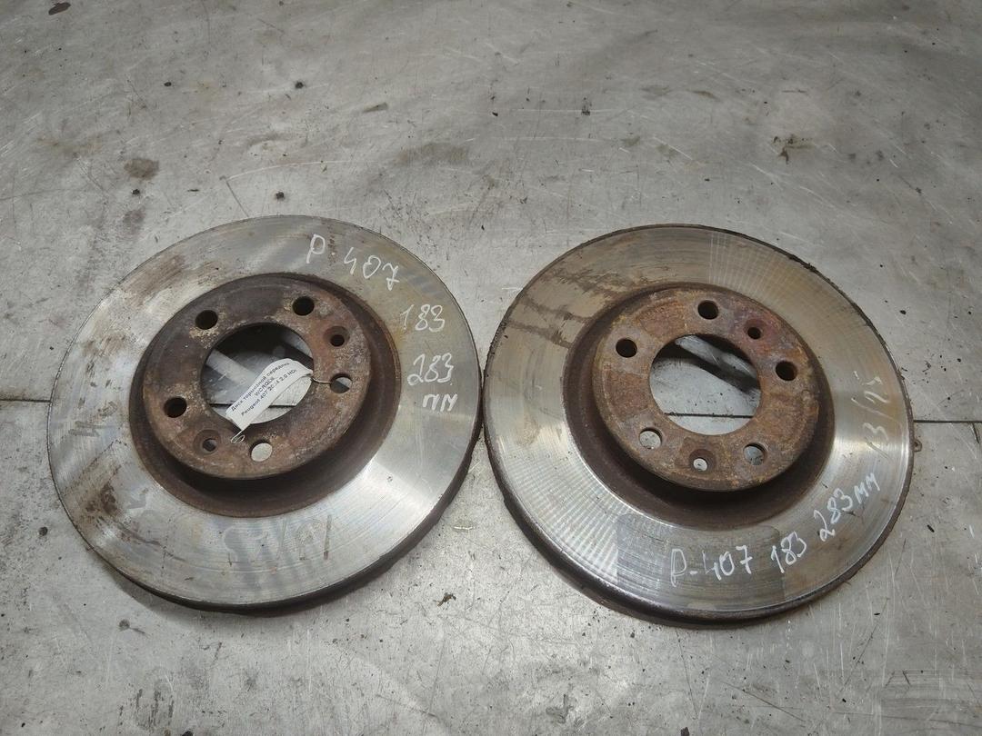 Диск тормозной передний WCRQL8 Peugeot 407