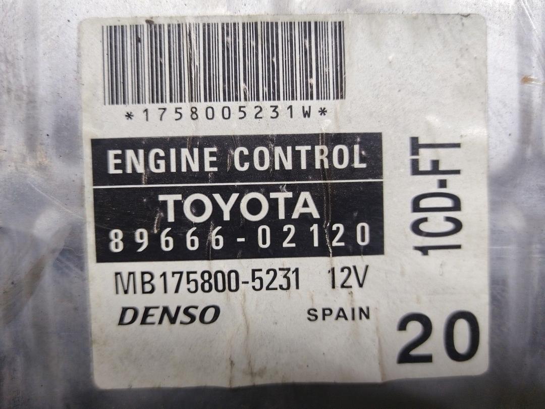 Блок управления двигателем I49WYB Toyota Corolla купить с доставкой