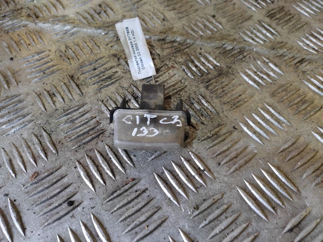 Подсветка номера 0YT68B Citroen C3 купить