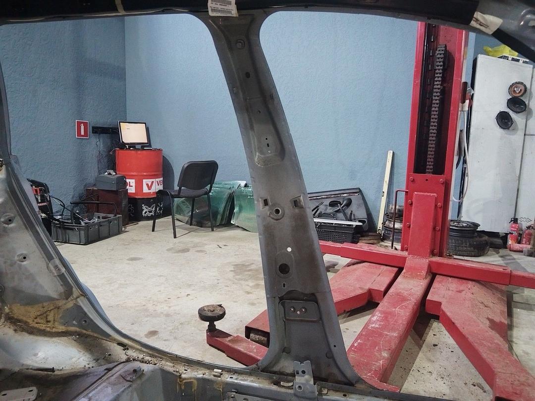 Стойка кузовная центральная левая HW5BTY Citroen C5 - Фото 2