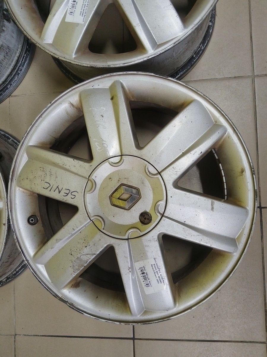 Диск литой R16, 4x100 Renault Scenic 2004 QKA86X QKA86X Renault Scenic купить на авторазборке