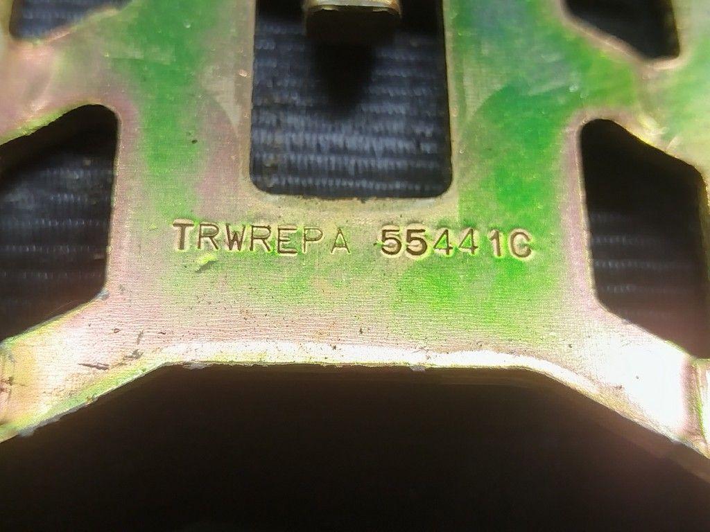 Ремень безопасности задний правый T9V19C Peugeot 406 - Фото 4