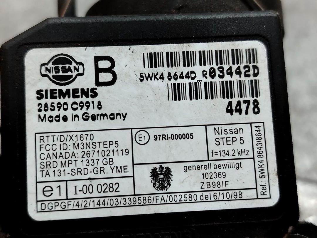 Замок зажигания C1BC9M Nissan Almera - Фото 4