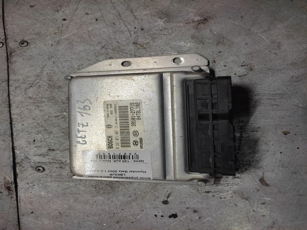 Блок управления двигателем LBK0JR Hyundai Getz - Фото 1