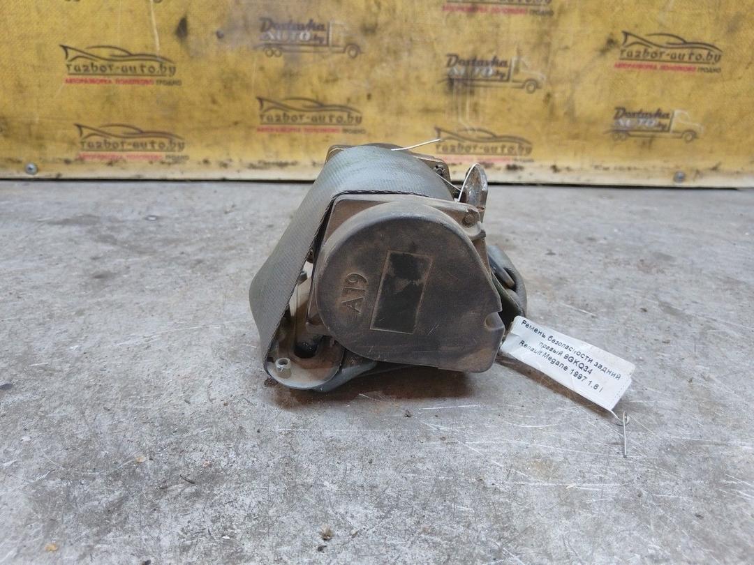 Ремень безопасности задний правый 9GKQ34 Renault Megane