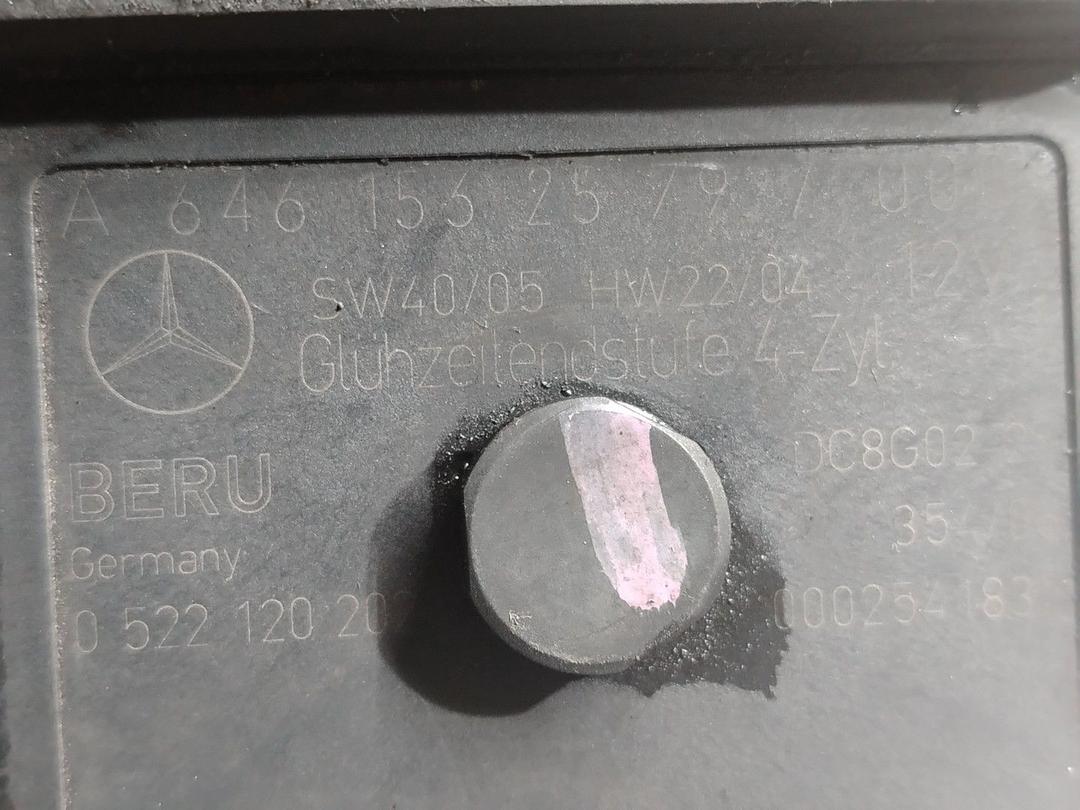 Реле накала свечей WPW54B Mercedes E W211 - Фото 5