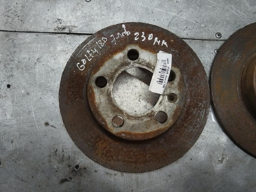 Диск тормозной задний 39FW4L Volkswagen Golf - Фото 2