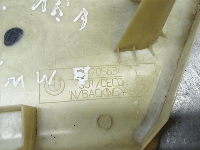 Обшивка стойки задней левой X68ZMJ BMW X5 E53 купить с доставкой