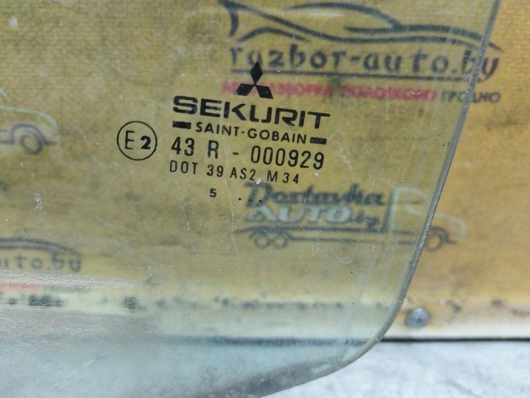 Стекло двери задней левой 5WDEZL Mitsubishi Carisma купить в магазине запчастей бу