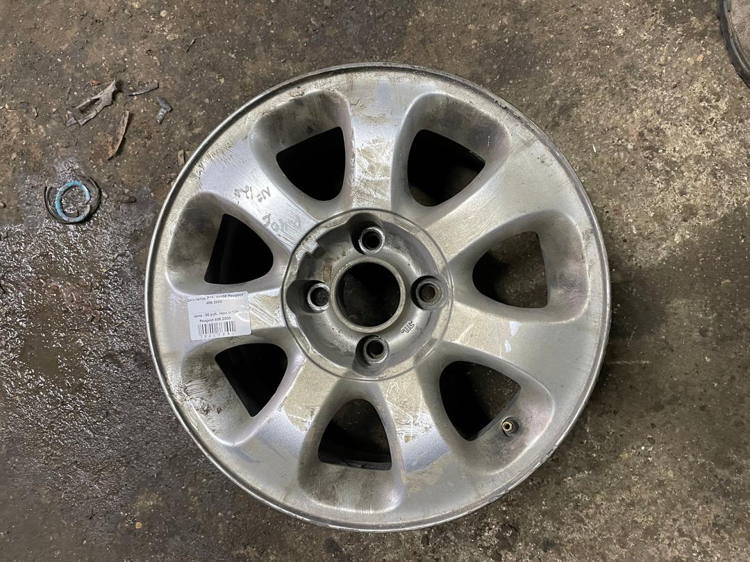 Диск литой R15, 4x108 Peugeot 406 2000 WBKXGD WBKXGD Peugeot 406 купить в магазине запчастей бу