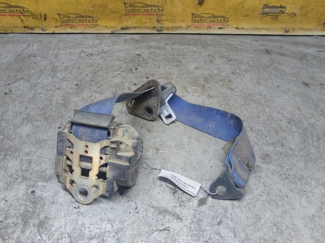 Ремень безопасности задний левый 97MNMV Citroen Berlingo купить в магазине запчастей бу