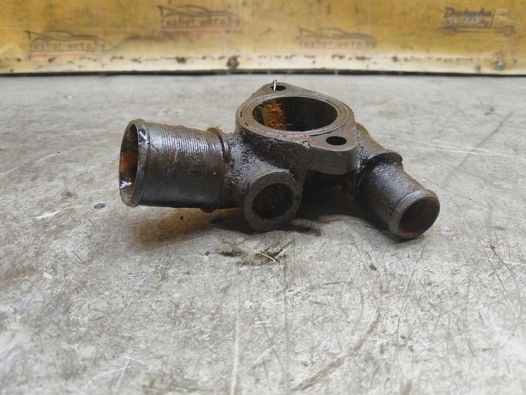 Фланец (тройник) системы охлаждения 2JM164 Peugeot 406 - Фото 4