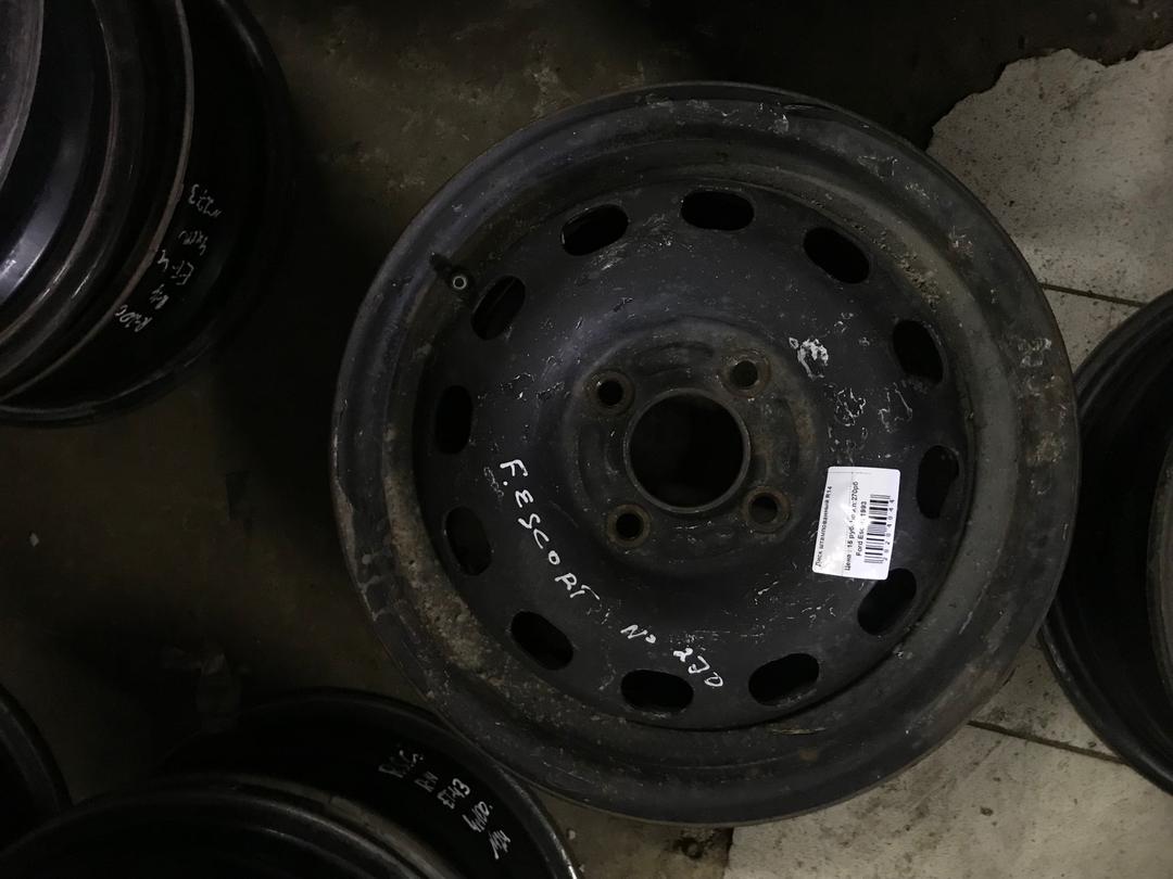Диск штампованный R14 Ford Escort купить в магазине запчастей бу