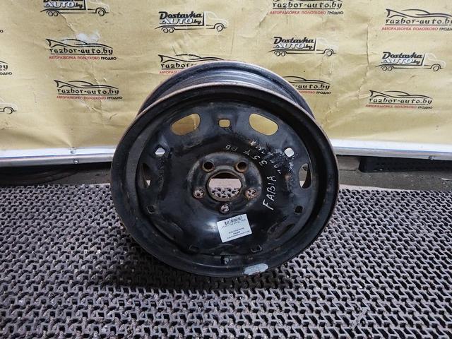 Диск штампованный R14    6S5TAO Skoda Fabia