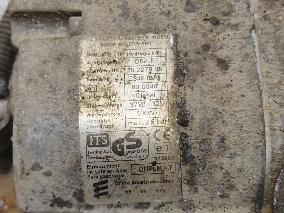 Автономный отопитель 93WCVE Seat Alhambra - Фото 6