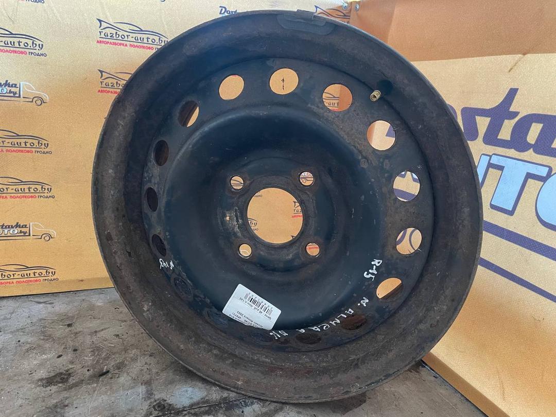 Диск штампованный R15    4P87YI Nissan Almera