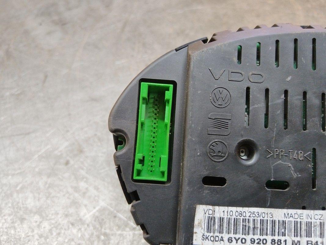 Щиток приборов (приборная панель) CVS6W4 Skoda Fabia - Фото 4