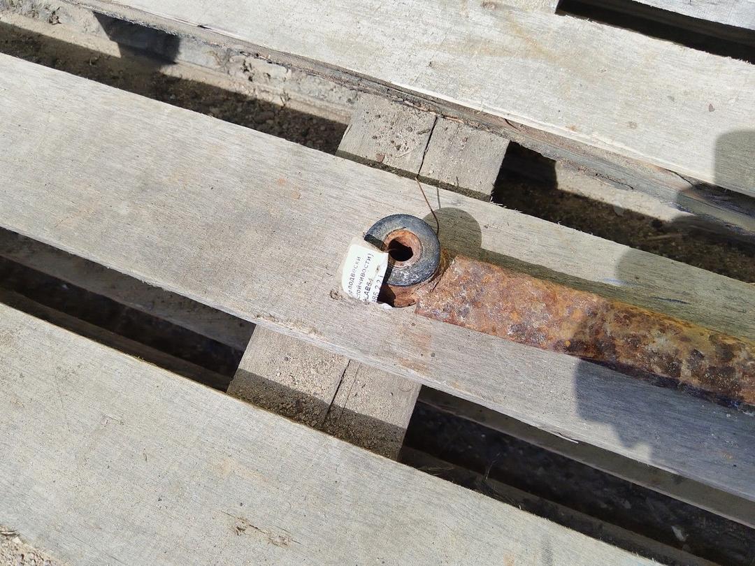 Стабилизатор подвески (поперечной устойчивости) задний GLAB64 Audi 100 - Фото 2