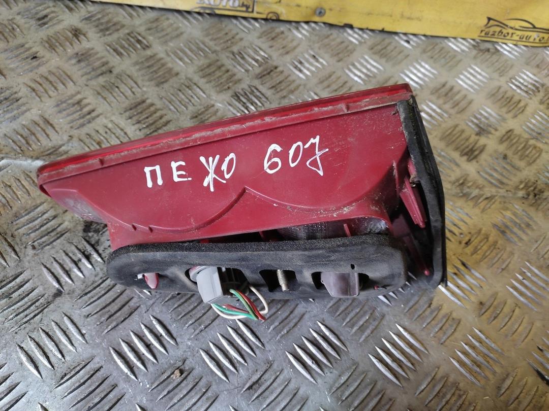 Фонарь крышки багажника левый RZ81CQ Peugeot 607 - Фото 3