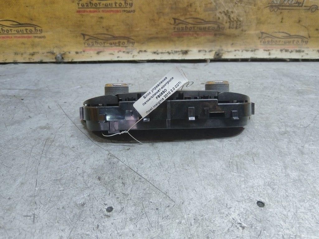 Блок управления печки/климат-контроля FB06SO Opel Insignia - Фото 6