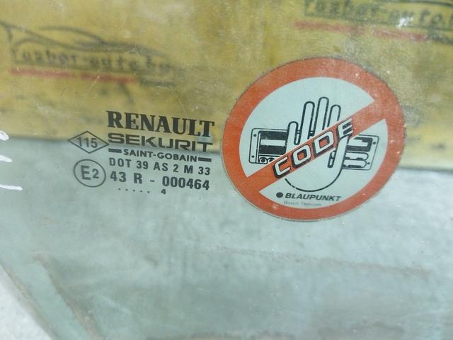 Стекло двери передней правой S38L33 Renault 19 купить