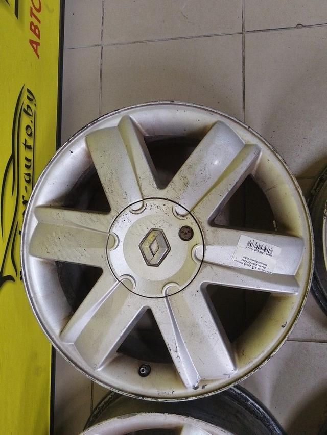 Диск литой R16, 4x100 Renault Scenic 2004 QKA86X QKA86X Renault Scenic купить в магазине запчастей бу
