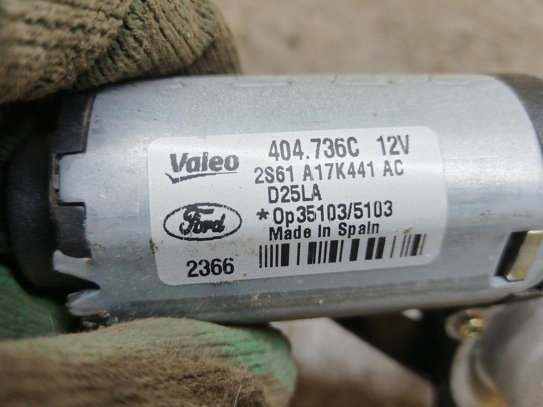 Моторчик заднего стеклоочистителя (дворника) W60TD5 Ford Fiesta - Фото 4