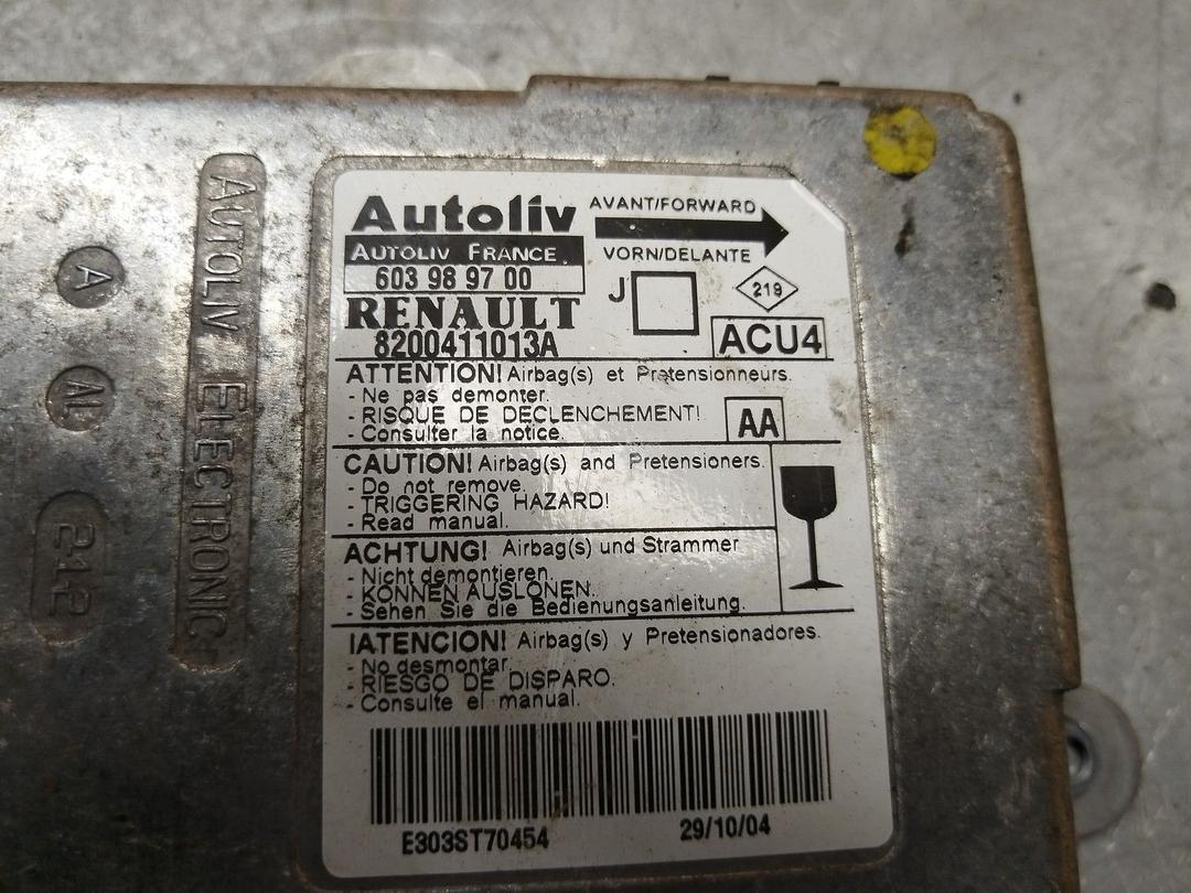 Блок AirBag 8RLVRU Renault Scenic купить на авторазборке