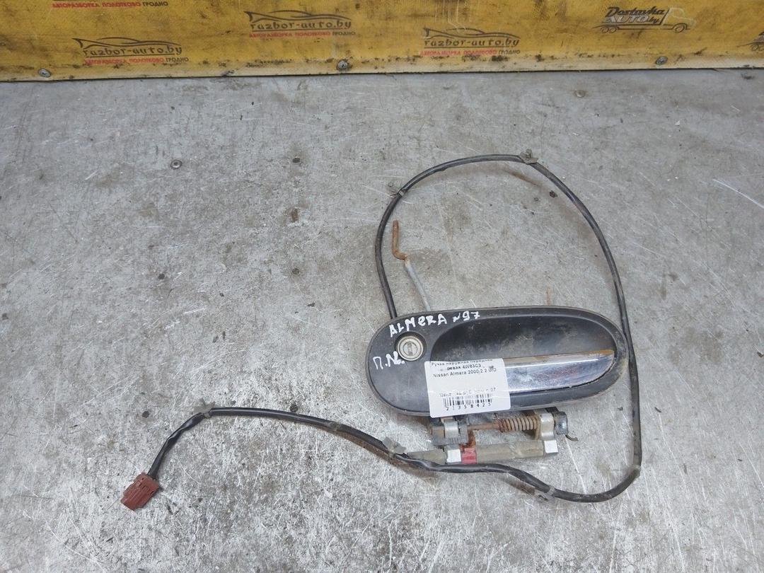 Ручка наружная передняя левая 4W83C3 Nissan Almera