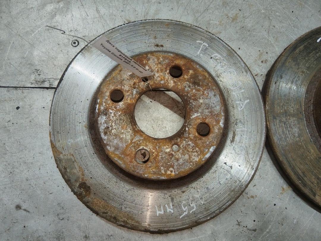 Диск тормозной передний 81FE4S Toyota Corolla - Фото 2