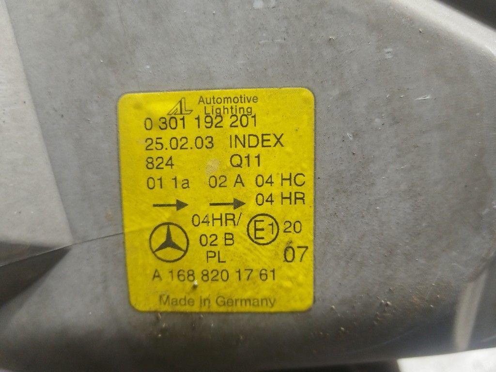 Фара левая LR6OQ6 Mercedes A W168 - Фото 7