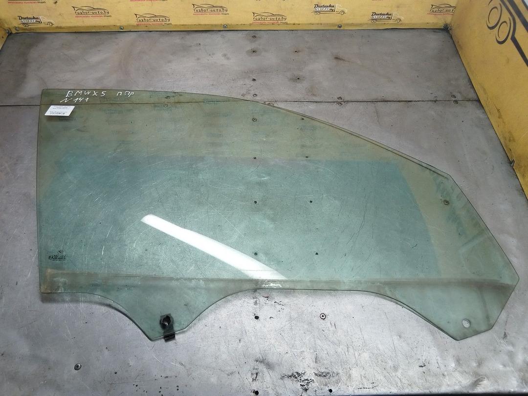Стекло двери передней правой 16DV5S BMW X5 E53 - Фото 1