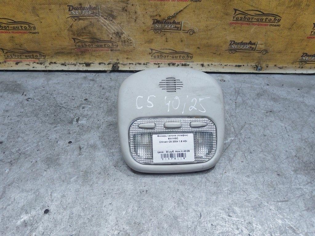 Фонарь салона (плафон) 6W1K5C Citroen C5 - Фото 1