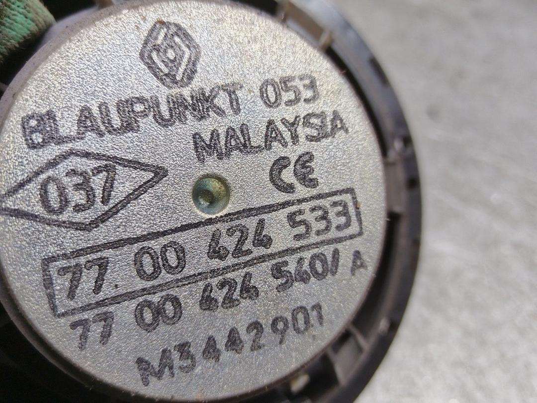 Динамик двери передней правой 9YAQ9U Renault Laguna купить с доставкой