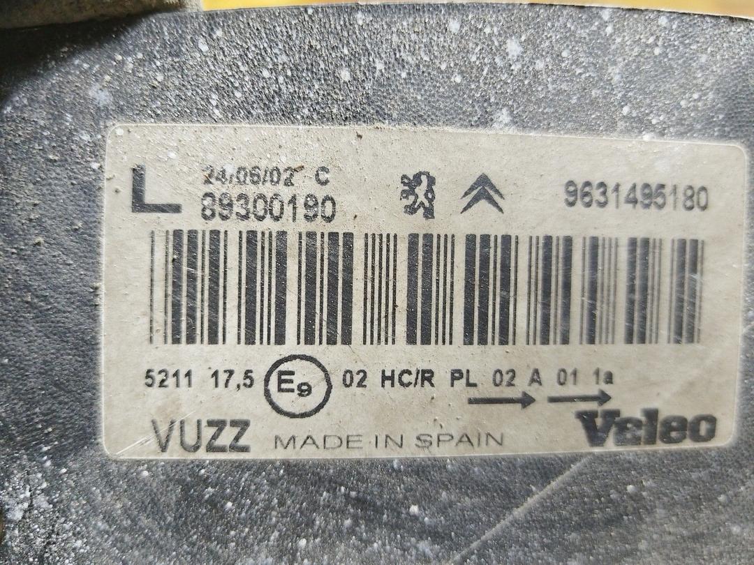 Фара левая 2T8GJ0 Citroen Xsara Picasso купить в магазине запчастей бу