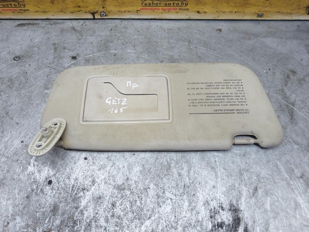 Козырек солнцезащитный E1UOEI Hyundai Getz купить в магазине запчастей бу