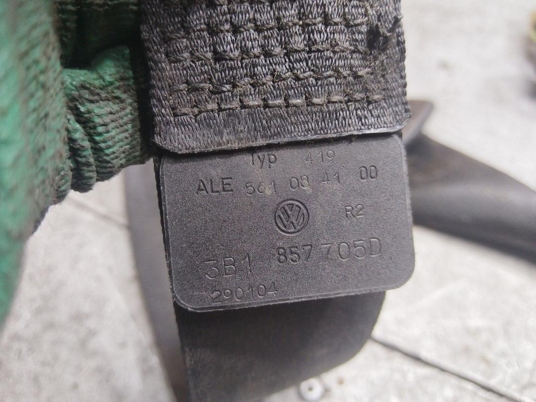 Ремень безопасности передний левый Z5CDTZ Volkswagen Passat купить с доставкой. Огромный выбор запчастей и марок авто. У нас есть практически все.