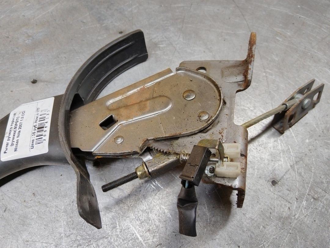 Рычаг ручного тормоза (ручника) 93PGTC Nissan Note - Фото 3