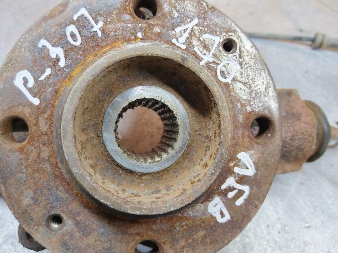 Кулак поворотный левый RYPAA3 Peugeot 307 - Фото 2